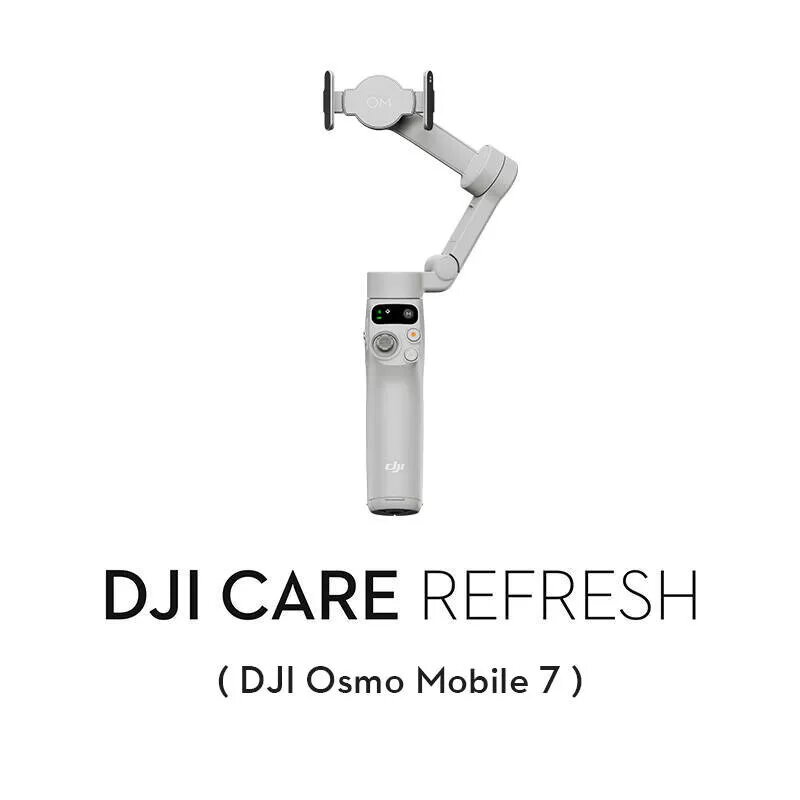 DJI Care Refresh metinis planas, skirtas Osmo Mobile 7 – aptarnavimas ir keitimo draudimas