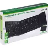 InLine 55379B klaviatūra universali Bluetooth QWERTZ vokiška juoda