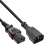 InLine 16931L maitinimo laidas juodas 1 m IEC C13 IEC C14