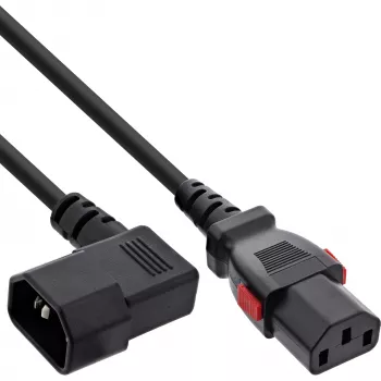 InLine 16934A maitinimo kabelis juodas 0,5 m IEC C13 IEC C14