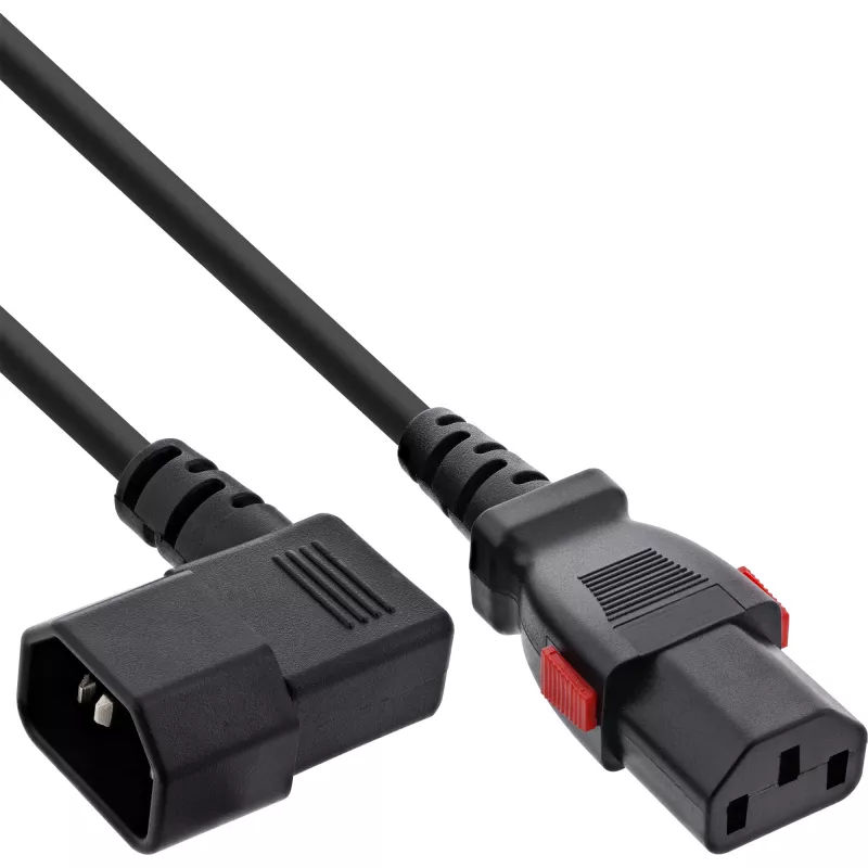 InLine 16934A maitinimo kabelis juodas 0,5 m IEC C13 IEC C14