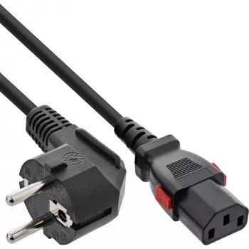 InLine 16954L maitinimo laidas juodas 0,5 m IEC C13 CEE7/7
