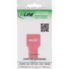 Kabelių adapteris InLine 31651 USB-C į USB-A, USB 2.0, raudonas
