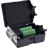 InLine 92501G laido jungtis Terminal block / D-Sub 9 Juoda