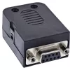 InLine 92501H laido jungtis Gnybtų blokas / D-Sub 9 Juoda