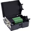 InLine 92501H laido jungtis Gnybtų blokas / D-Sub 9 Juoda