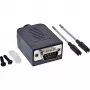 InLine 92501I laido jungtis Terminalinis blokas / D-Sub 9 Juoda