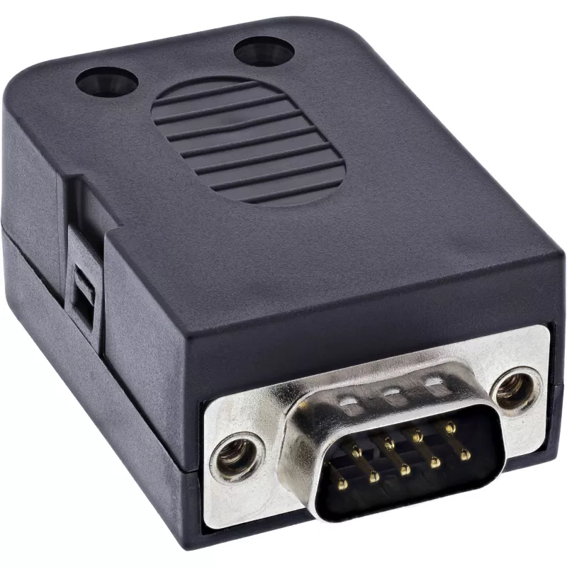 InLine 92501I laido jungtis Terminalinis blokas / D-Sub 9 Juoda