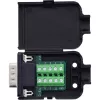 InLine 92501I laido jungtis Terminalinis blokas / D-Sub 9 Juoda