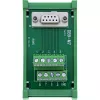 InLine 92501K laido jungtis Terminal blokas / D-Sub 9 žalia