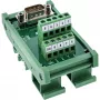 InLine 92501L laido jungtis Gnybtų blokas / D-Sub 9 Žalia
