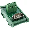 InLine 92501L laido jungtis Gnybtų blokas / D-Sub 9 Žalia