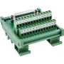 InLine 92502H laido jungtis Gnybtų blokas / D-Sub 25 Žalia