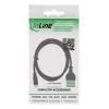InLine 92504C laido jungtis Micro USB / gnybtų blokas, 5 kontaktų, juoda, žalia