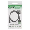 InLine 92504D laido jungtis Micro USB / gnybtų blokas, 5 kontaktų Juoda, Žalia