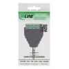 InLine 92504J laido jungtis 3,5 mm 4 kontaktų lizdas TRRS / gnybtų blokas 4 gnybtai Juoda, Žalia
