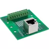 “InLine 92505A” laido jungtis RJ45 8P8C / gnybtų blokas 9 gnybtai Žalia