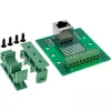 “InLine 92505A” laido jungtis RJ45 8P8C / gnybtų blokas 9 gnybtai Žalia