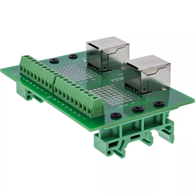 Kabelių jungties adapteris InLine 92505C — RJ45 sujungimo adapteris tinklo komutaciniams kabeliams