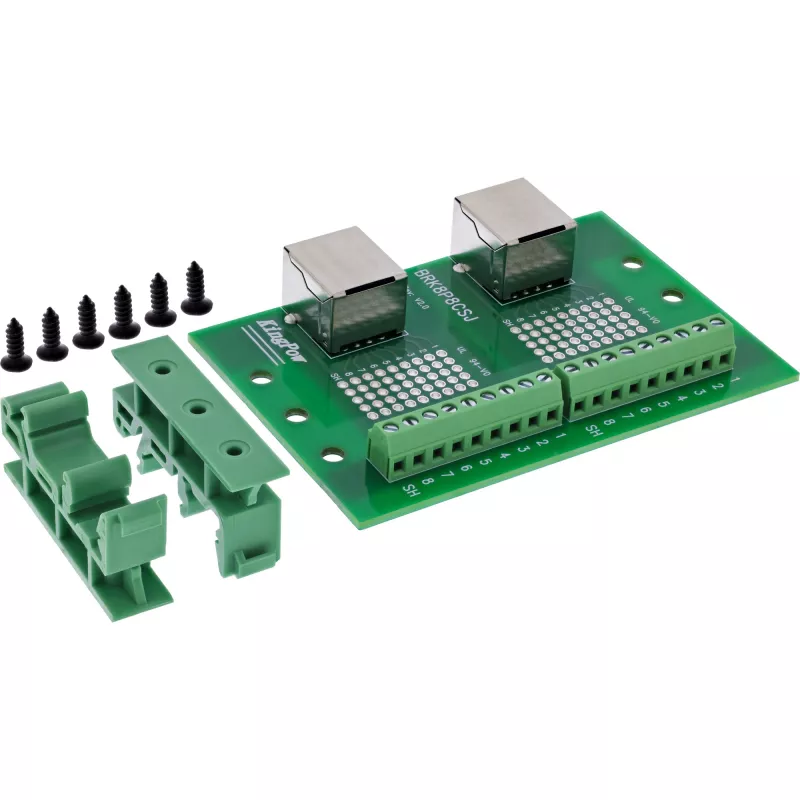 Kabelių jungties adapteris InLine 92505C — RJ45 sujungimo adapteris tinklo komutaciniams kabeliams