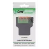 InLine 92505E vielos jungtis RJ45 8P8C / Gnybtų blokas, 8 kontaktų, juoda