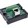 InLine 92505J laido jungtis RJ45 8P8C / gnybtų blokas, 9 kontaktų Juoda, Žalia
