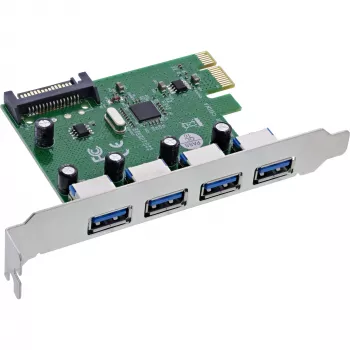 InLine 76666M sąsajos kortelės / adapteris Vidinis USB 3.2 Gen 1 (3.1 Gen 1)