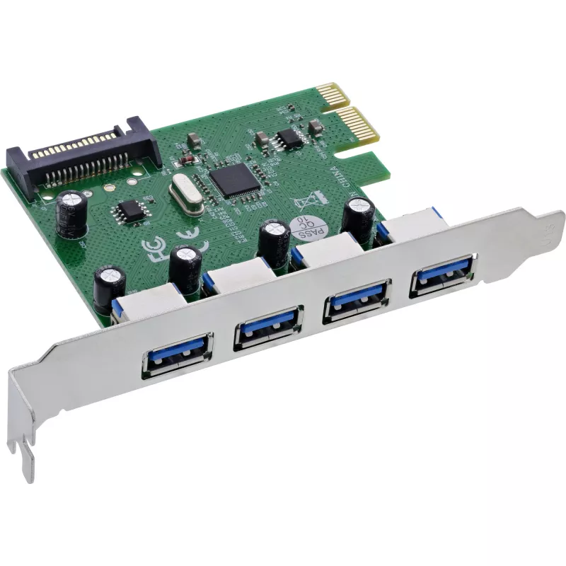InLine 76666M sąsajos kortelės / adapteris Vidinis USB 3.2 Gen 1 (3.1 Gen 1)