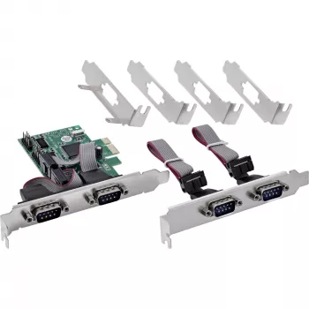 Sąsajos adapteris InLine 76619E — nuoseklaus / lygiagretaus ryšio priedas