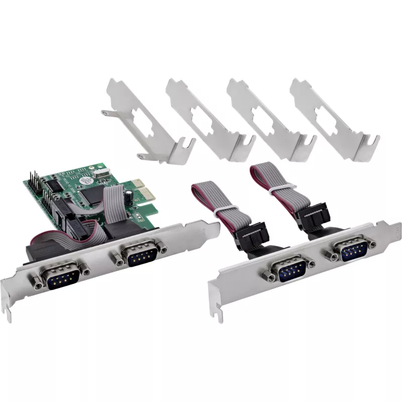 Sąsajos adapteris InLine 76619E — nuoseklaus / lygiagretaus ryšio priedas