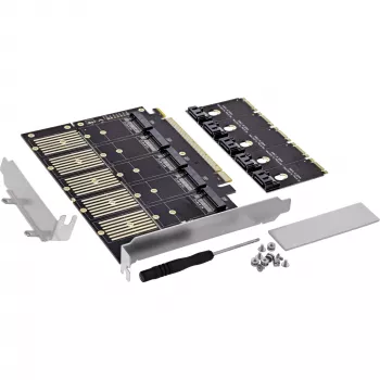 Sąsajos adapteris InLine 76619G — PCI/USB/serialinio ryšio modulis