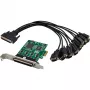 InLine 76660Z 8 prievadų RS-232 PCIe nuoseklioji kortelė