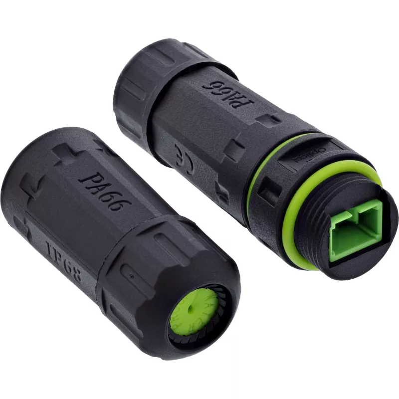 Lyties keitiklio adapteris InLine 69927D — RJ45 linijinė tinklo jungties adapteris