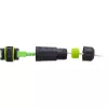 Lyties keitiklio adapteris InLine 69927D — RJ45 linijinė tinklo jungties adapteris