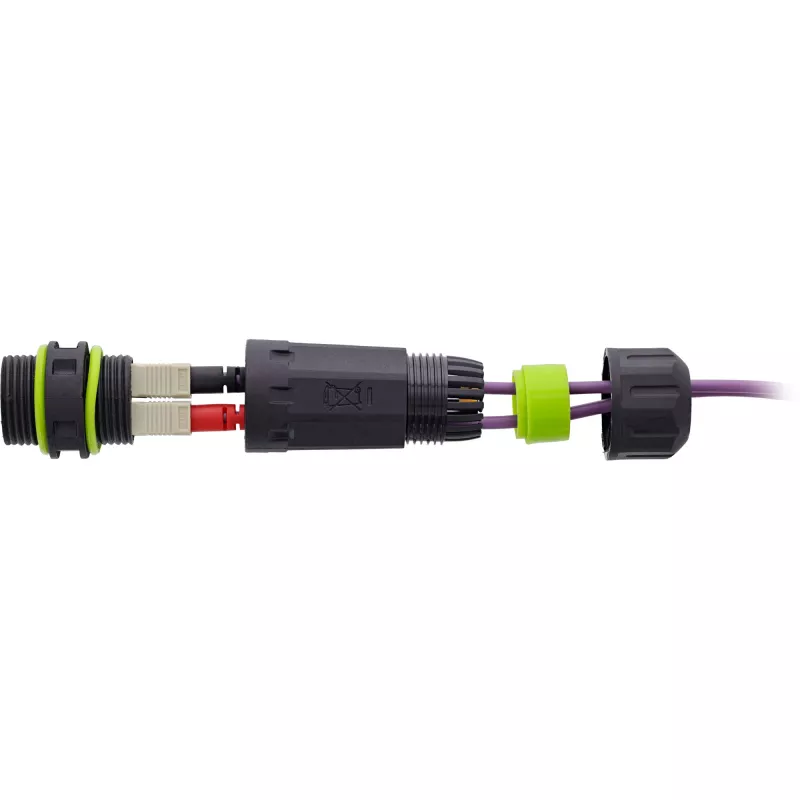 Kabelio lyties keitiklis InLine 69927F — adapteris jungties orientacijai pakeisti