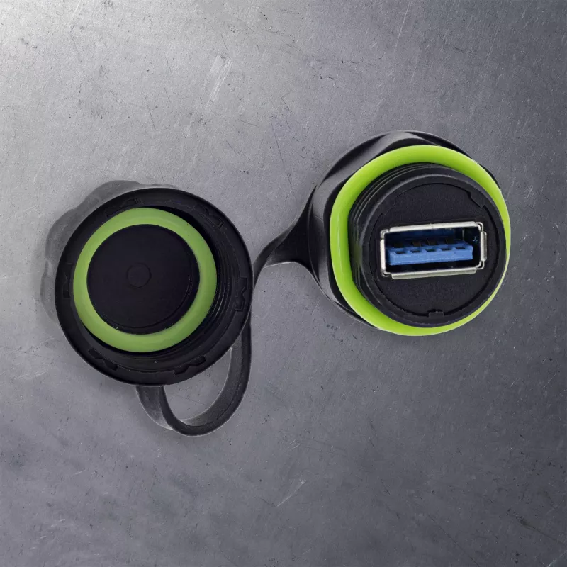 USB lyties keitiklio adapteris InLine 69927S — USB A moteriška į USB A moterišką