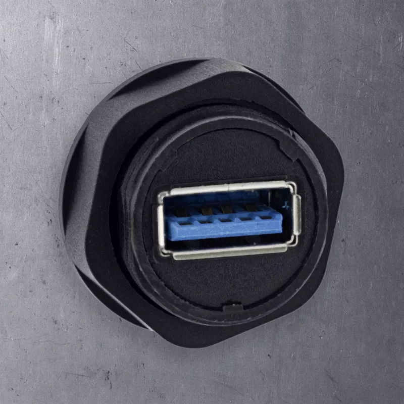 USB lyties keitiklio adapteris InLine 69927S — USB A moteriška į USB A moterišką
