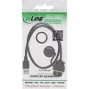 USB lyties keitiklio adapteris InLine 69927S — USB A moteriška į USB A moterišką