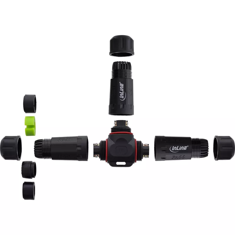 Maitinimo kištuko adapteris InLine 69927U — universalus tinklo adapteris tarptautiniams lizdams