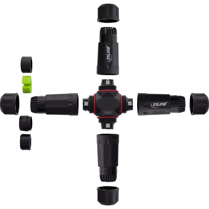 Maitinimo kištuko adapteris InLine 69927V — tinklo adapteris tarptautiniams lizdams