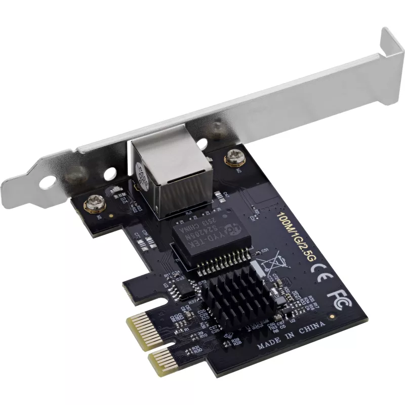InLine 51125T tinklo plokštė Vidinis Ethernet 2500 Mbit/s