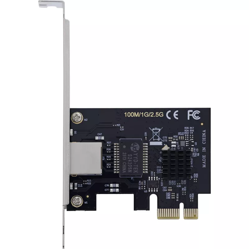 InLine 51125T tinklo plokštė Vidinis Ethernet 2500 Mbit/s