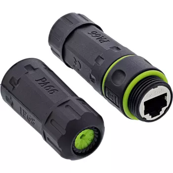 Lyties keitiklio adapteris InLine 69927H — RJ45 movos tipas (tinklo kabelio jungtis)