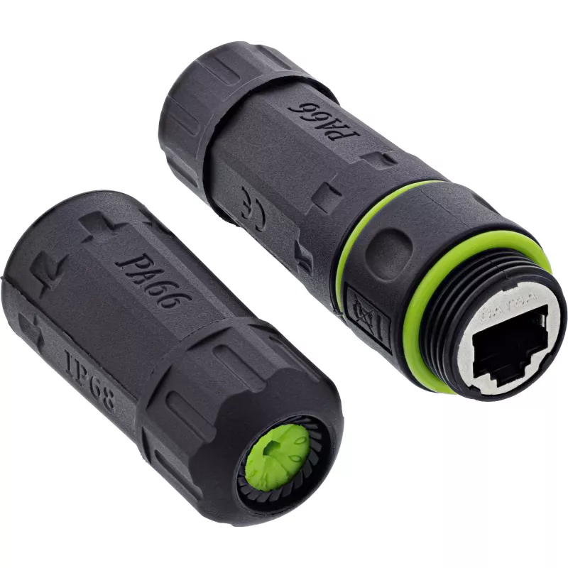 Lyties keitiklio adapteris InLine 69927H — RJ45 movos tipas (tinklo kabelio jungtis)