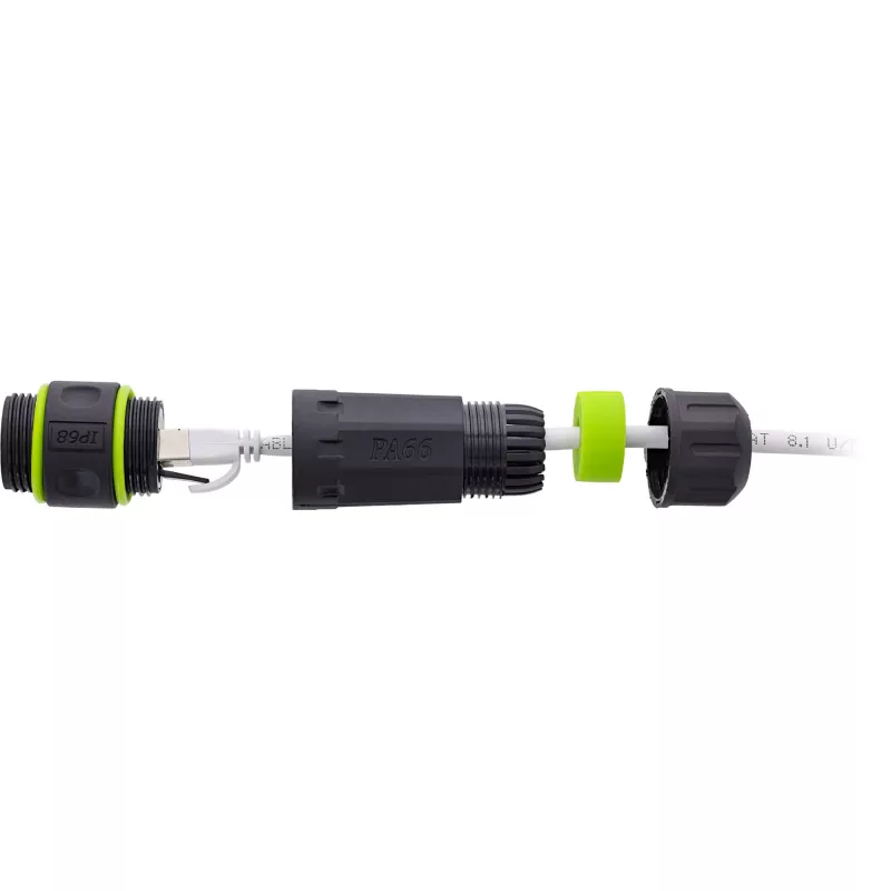 Lyties keitiklio adapteris InLine 69927H — RJ45 movos tipas (tinklo kabelio jungtis)