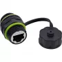 Kabelio jungties adapteris InLine 69927J — tinklo adapteris jungties orientacijai pakeisti