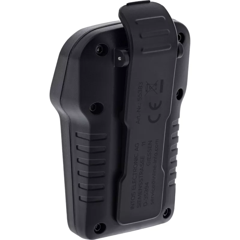 Mono nešiojama kolonėlė InLine 55383 — juoda, garsiakalbis 2,8 cm, Bluetooth 2,4 GHz (veikimo nuotolis 10 m)