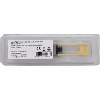 “InLine 32336E” tinklo siųstuvas-imtuvas modulis Skaidulinis optinis 100000 Mbit/s QSFP28 850 nm