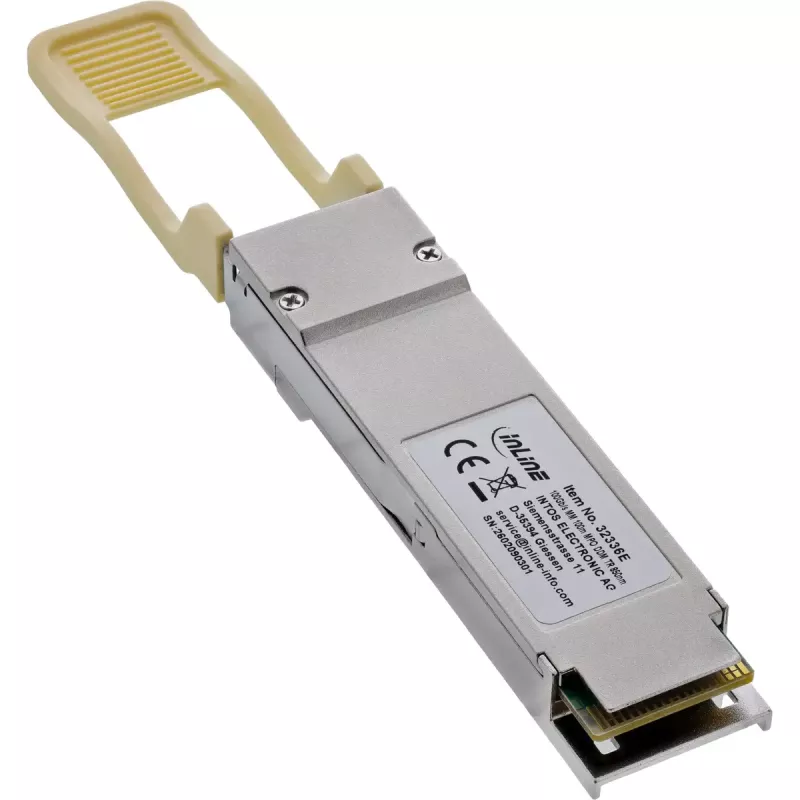 “InLine 32336E” tinklo siųstuvas-imtuvas modulis Skaidulinis optinis 100000 Mbit/s QSFP28 850 nm