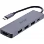 InLine 33271A sąsajos šakotuvas USB 3.2 Gen 1 (3.1 Gen 1) Type-C 5000 Mbit/s Pilka